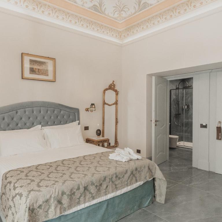 AMORINI Cefalù Baronial Suites - Camera Matrimoniale Deluxe con Vista Mare Laterale - 3
