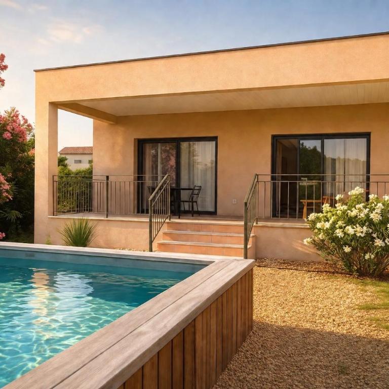 Villa familiale avec piscine hyper centre - Three-Bedroom Villa - 1
