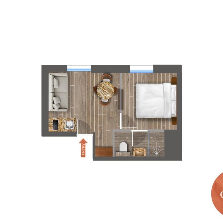 NoChichi Collections - Peupliers - Appartement 1 Chambre Deluxe - 30