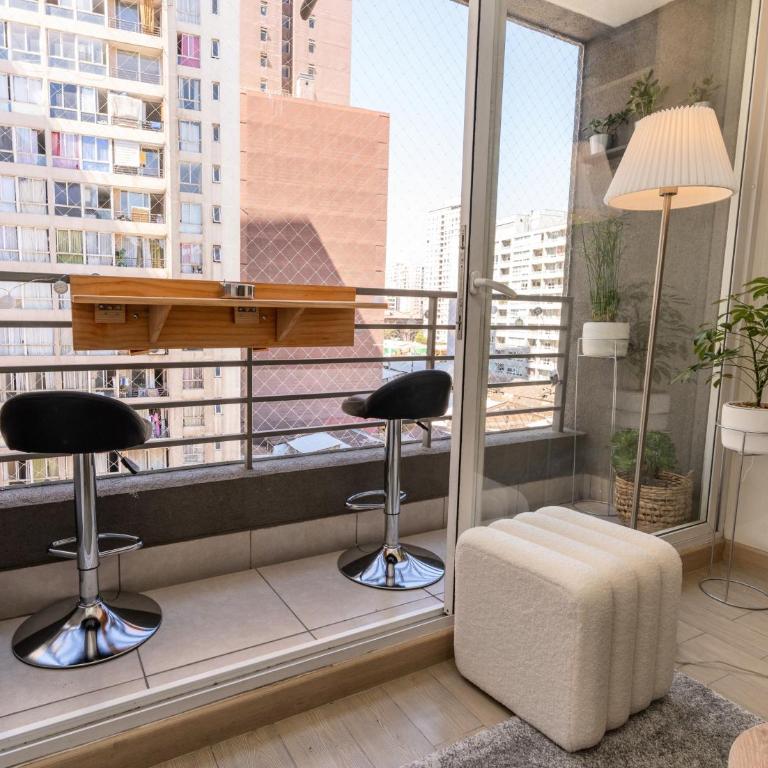 Apartamento en Santiago a pasos de metro Santa lucia - One-Bedroom Apartment - 3