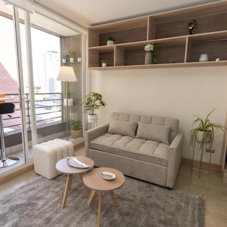 Apartamento en Santiago a pasos de metro Santa lucia - One-Bedroom Apartment - 4
