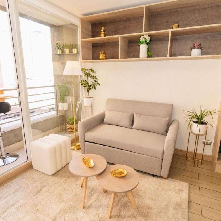 Apartamento en Santiago a pasos de metro Santa lucia - One-Bedroom Apartment - 8