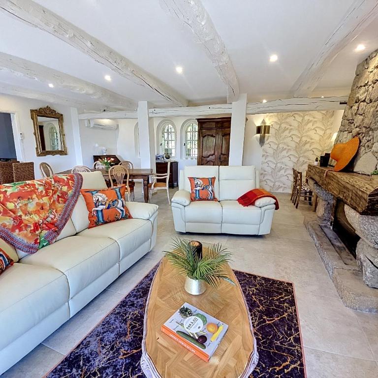 Magnificent Stone Villa in Le Tignet - Villa avec Piscine Privée - 5
