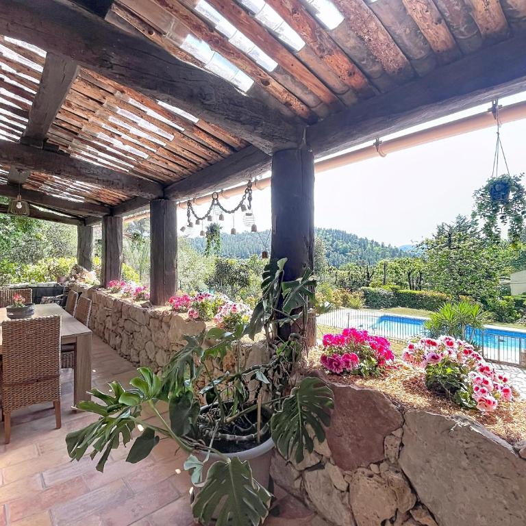 Magnificent Stone Villa in Le Tignet - Villa avec Piscine Privée - 23