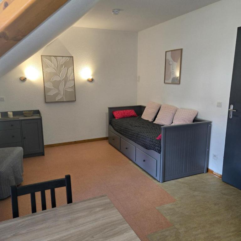 Appartement 4-5 personnes ST Francois Longchamp - Apartment mit 1 Schlafzimmer, Balkon und Bergblick - 1
