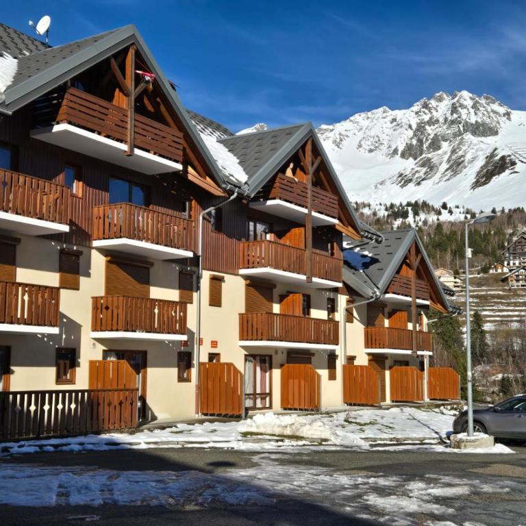 Appartement 4-5 personnes ST Francois Longchamp - Apartment mit 1 Schlafzimmer, Balkon und Bergblick - 5