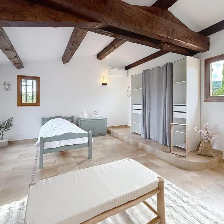 Villa vue mer piscine chauffee Les Issambres - Villa - 28