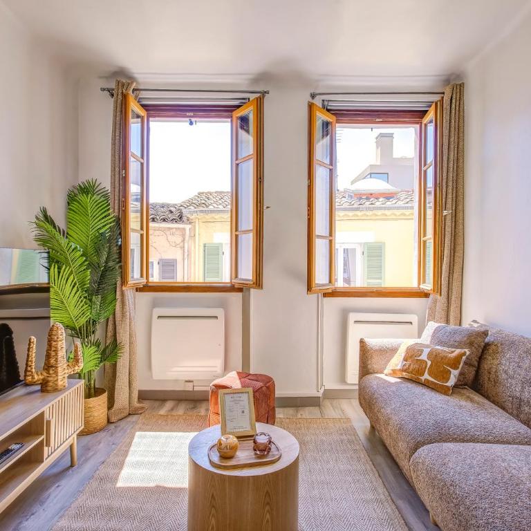 Charmant 2 pièces à 5 minutes de Cannes - Appartement - Vue sur Ville - 7