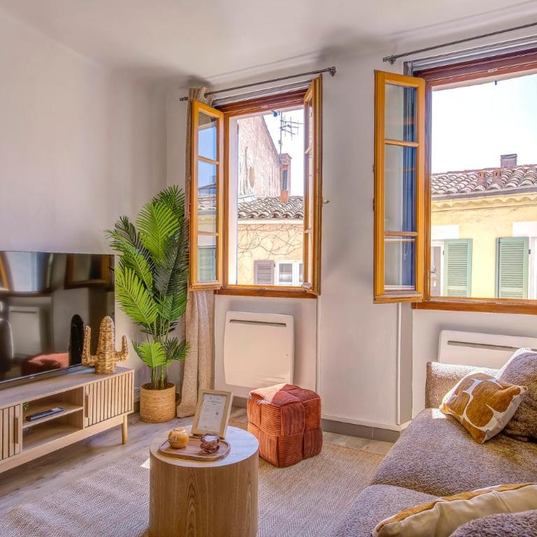 Charmant 2 pièces à 5 minutes de Cannes - Appartement - Vue sur Ville - 3