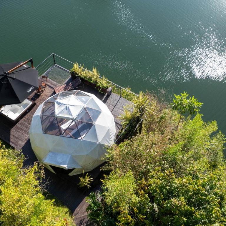 Domus Glamping Guatapé - Deluxe Double Room with Bath - 11