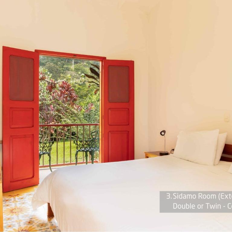 Hacienda Venecia Coffee Farm Hotel - Habitación Doble con baño privado externo - 2 camas - COFFEE LODGE - 24