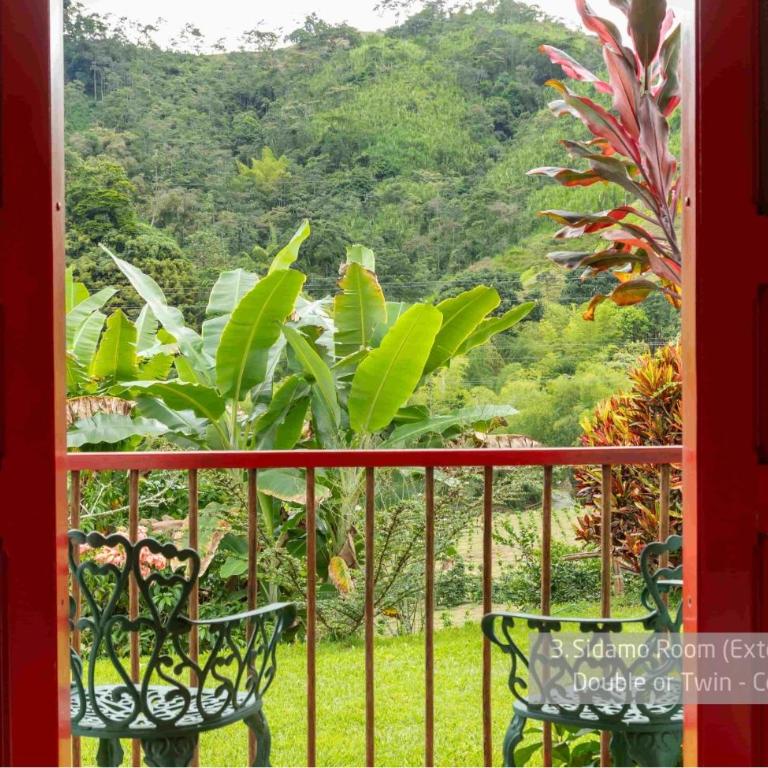 Hacienda Venecia Coffee Farm Hotel - Habitación Doble con baño privado externo - 2 camas - COFFEE LODGE - 28
