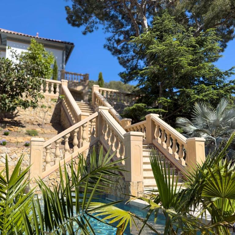 Studio bord de mer avec jardin dans villa ancienne - Studio mit Terrasse - 17