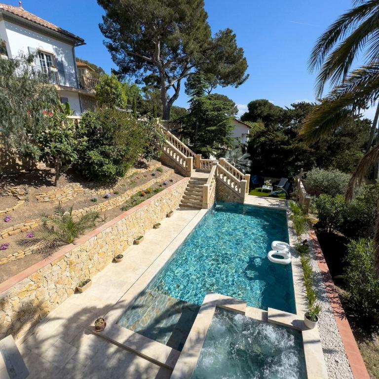 Studio bord de mer avec jardin dans villa ancienne - Studio mit Terrasse - 31