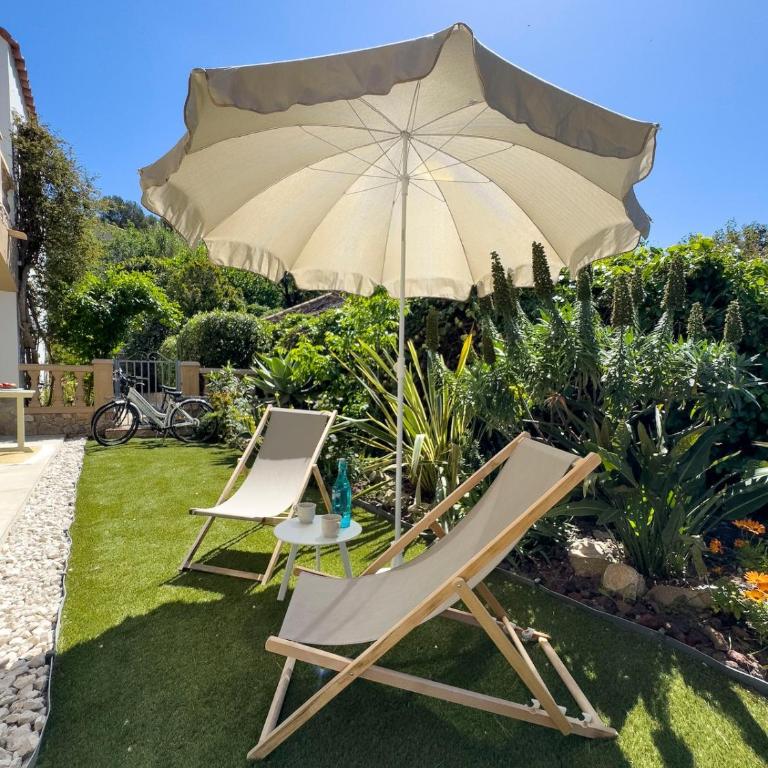 Studio bord de mer avec jardin dans villa ancienne - Studio mit Terrasse - 33