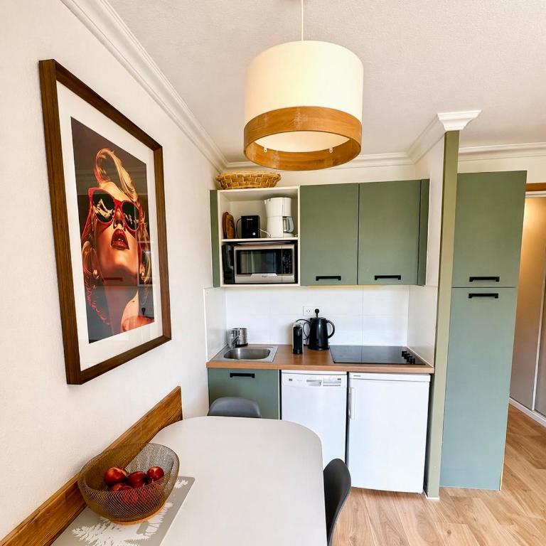 Les Bergers au Pied des pistes & Piscine -Sauna & Balcon Sud - Appartement 1 Chambre - 5