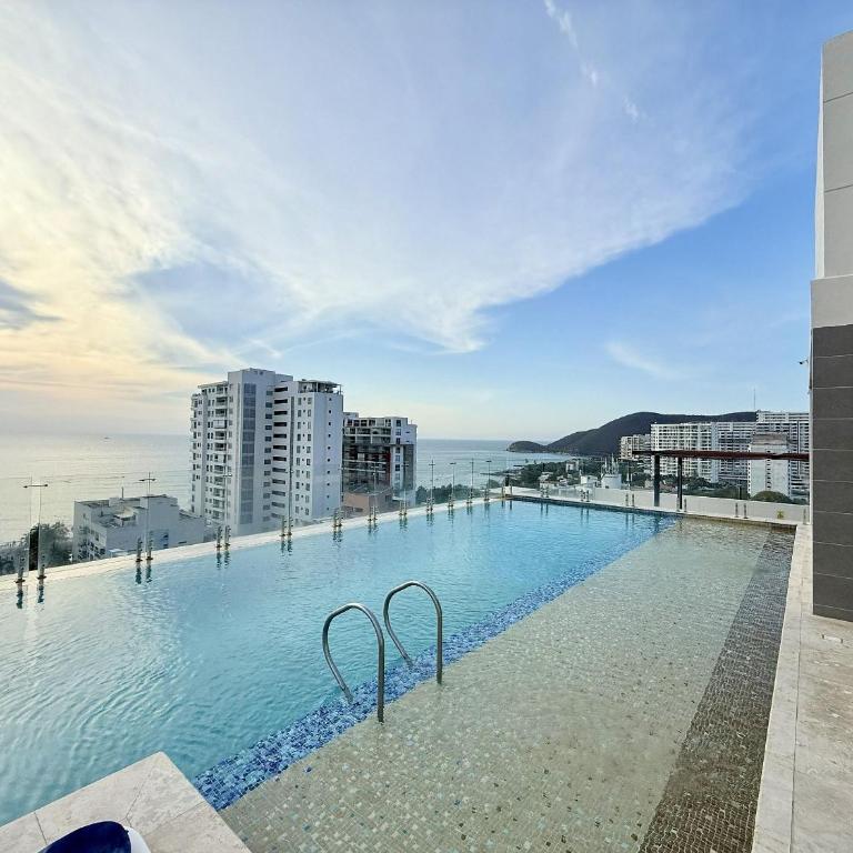 2 Dormitorios, terraza y vista al mar Caribe - Apartment - 2