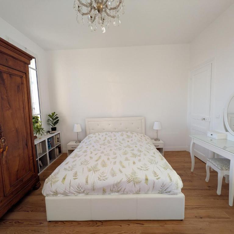 Superbe appartement Villa Carmen, magnifique vue mer, accès direct plage, proche Deauville - Apartamento de 3 dormitorios - 10
