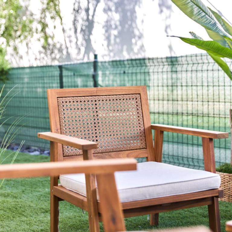 Lin & Bois - Jardin & Parking privé - Centre - Appartamento con 1 Camera da Letto e con Giardino - 45