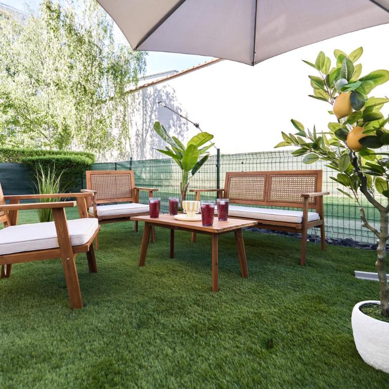 Lin & Bois - Jardin & Parking privé - Centre - Appartamento con 1 Camera da Letto e con Giardino - 41