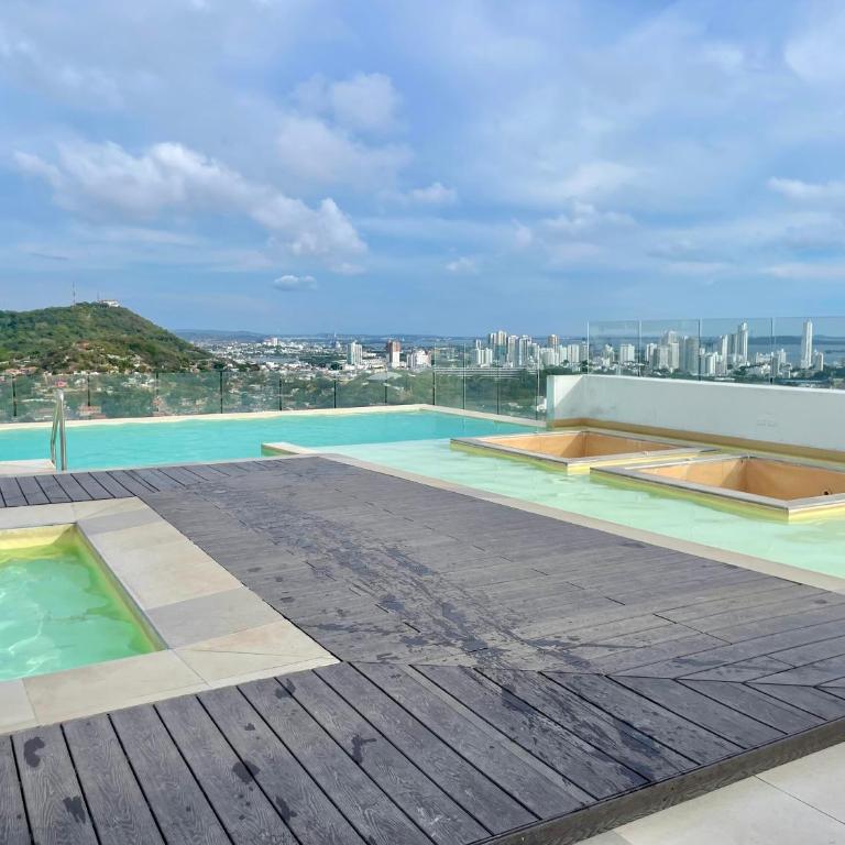 BlueMar Cartagena - Two-Bedroom Apartment with Sea View - 38