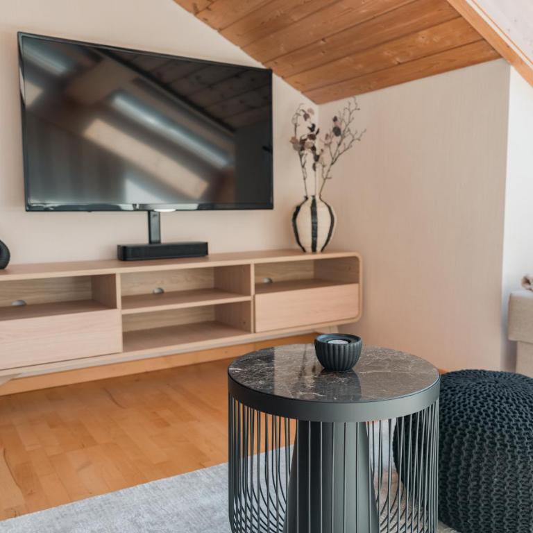 Loft Alpenpanorama mit 2 Balkonen - Apartment mit 1 Schlafzimmer, Balkon und Bergblick - 12