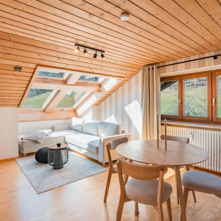 Loft Alpenpanorama mit 2 Balkonen - Apartment mit 1 Schlafzimmer, Balkon und Bergblick - 20