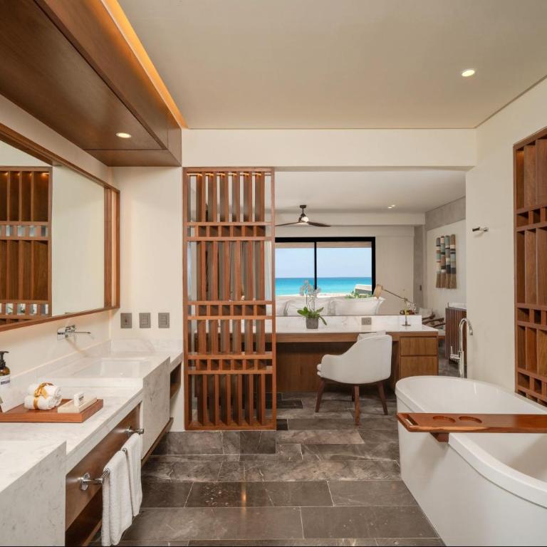 Secrets Mirabel Cancún Resort & Spa - Adults Only - New Spa now open! - Preferred Club Junior Suite Ocean Front King - 6