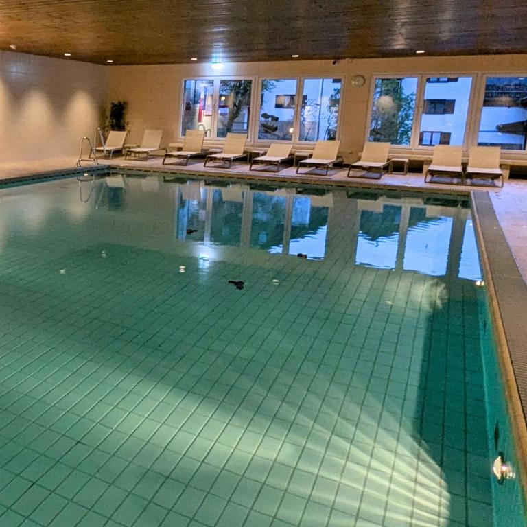 Bergchalet mit Pool und Sauna, ganz nah am Bikepark Weitnau, direkt am Skilift - Apartment mit 1 Schlafzimmer - 10