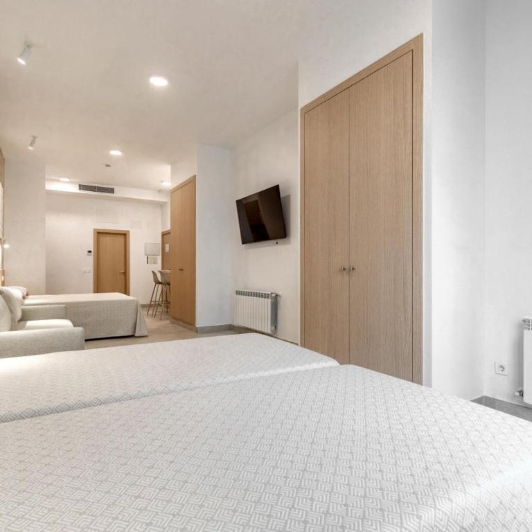 Plaza 5 Rooms Vistalegre - Family Room with Private Bathroom - 3
