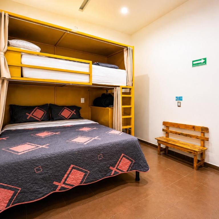 Hostel Bemaro Mexico City - Triple Room - 1