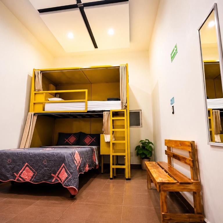Hostel Bemaro Mexico City - Triple Room - 2
