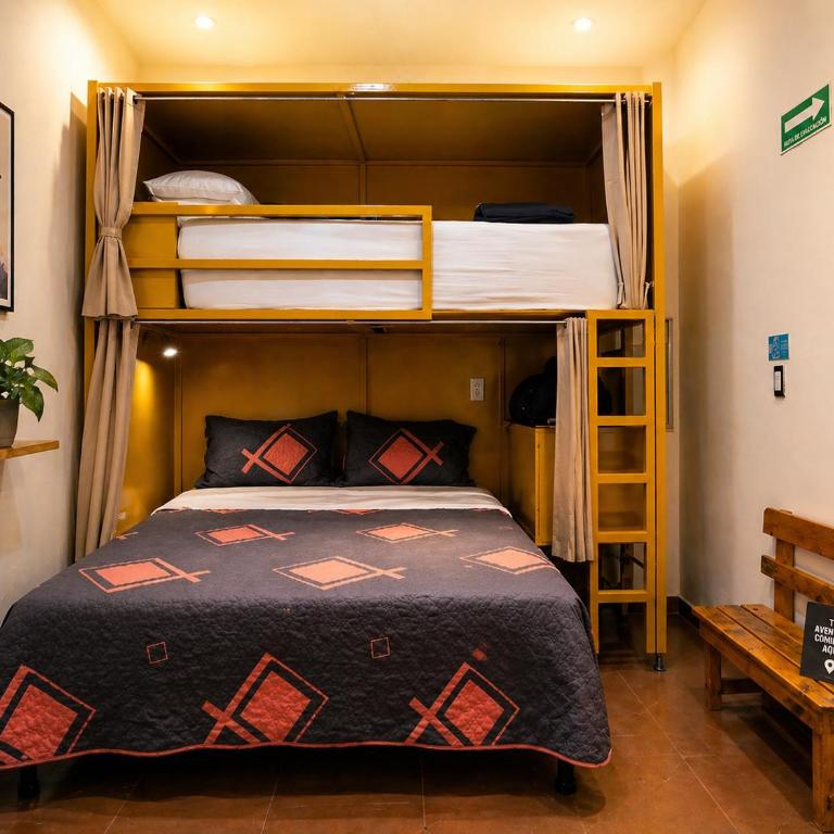 Hostel Bemaro Mexico City - Triple Room - 4