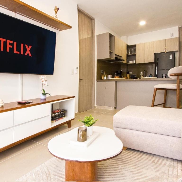 Luxury Apartment Near Rodadero 8 Guests AC WiFi S&N Prime Hosting - Apartamento - 1