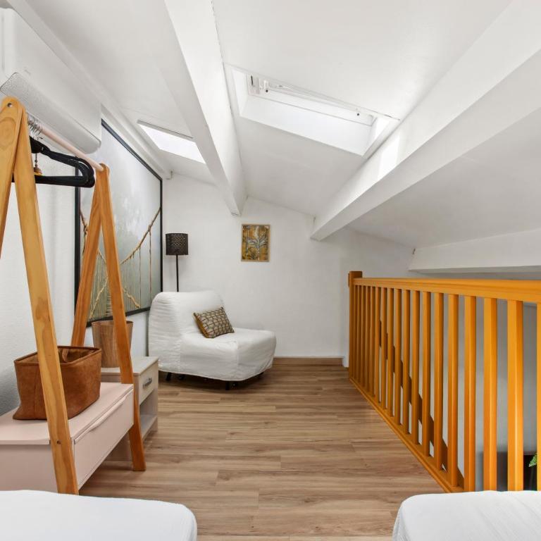 Moréa - residence avec piscine - Apartamento Deluxe de 2 dormitorios con vistas al jardín - 16