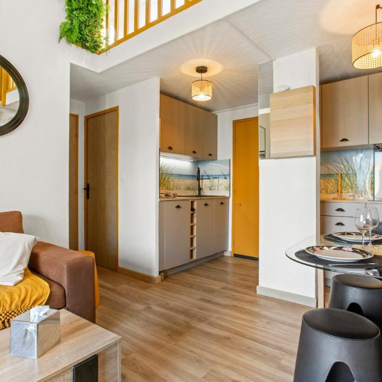 Moréa - residence avec piscine - Apartamento Deluxe de 2 dormitorios con vistas al jardín - 4