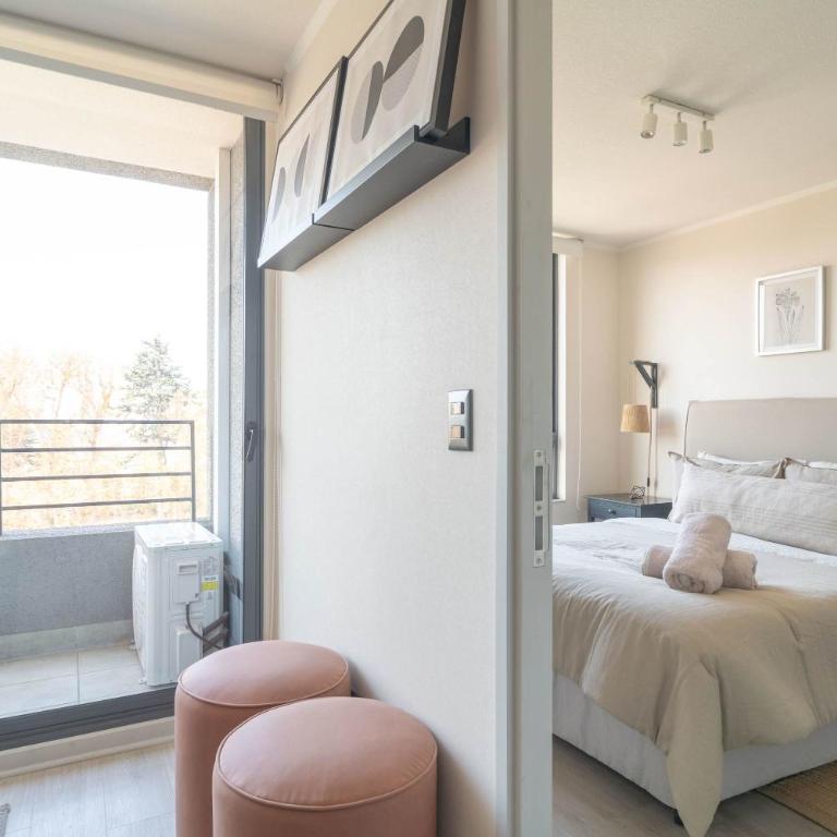 HOM l 1D1B I WiFi l AA l Parking l Movistar Arena - Apartamento - 9