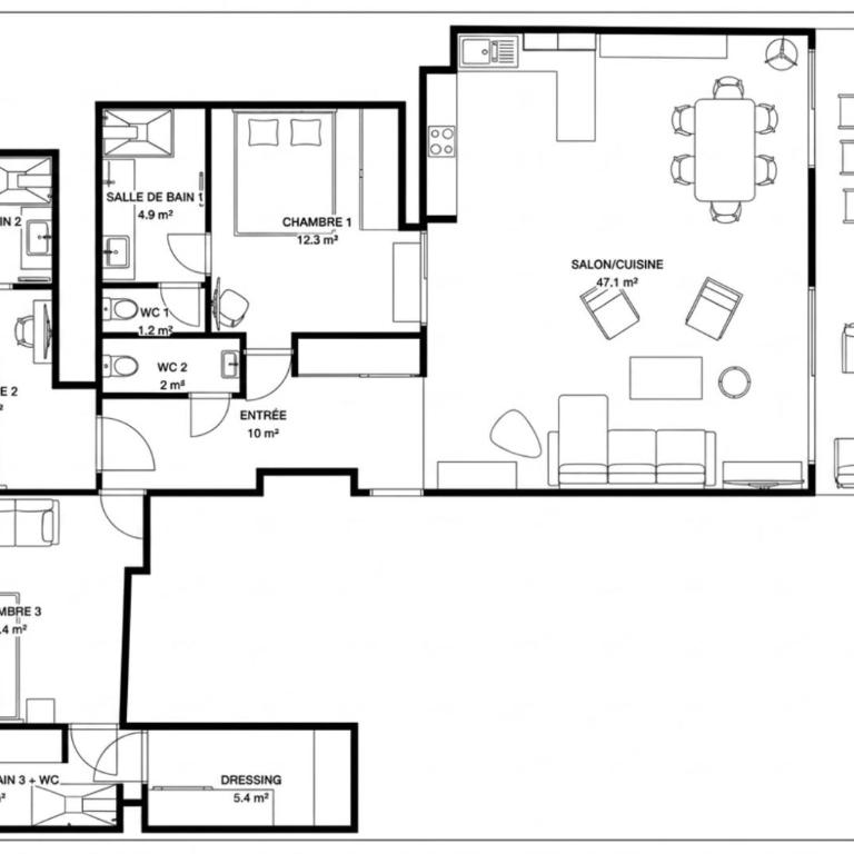 Maxime By Terry's Homes - Premium Apartment mit 3 Schlafzimmern - 4
