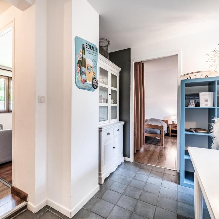 Chalet Tante Emma proche Lac Leman - Two-Bedroom Deluxe Apartment with Garden View - 8