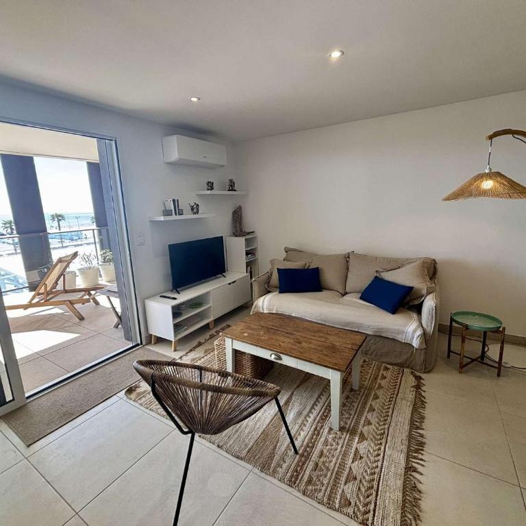 Appartement 3 pièces - 5 personnes - Port-la-Nouvelle PN000-302 - Appartement 2 Chambres avec Terrasse et Vue sur la Mer - 8