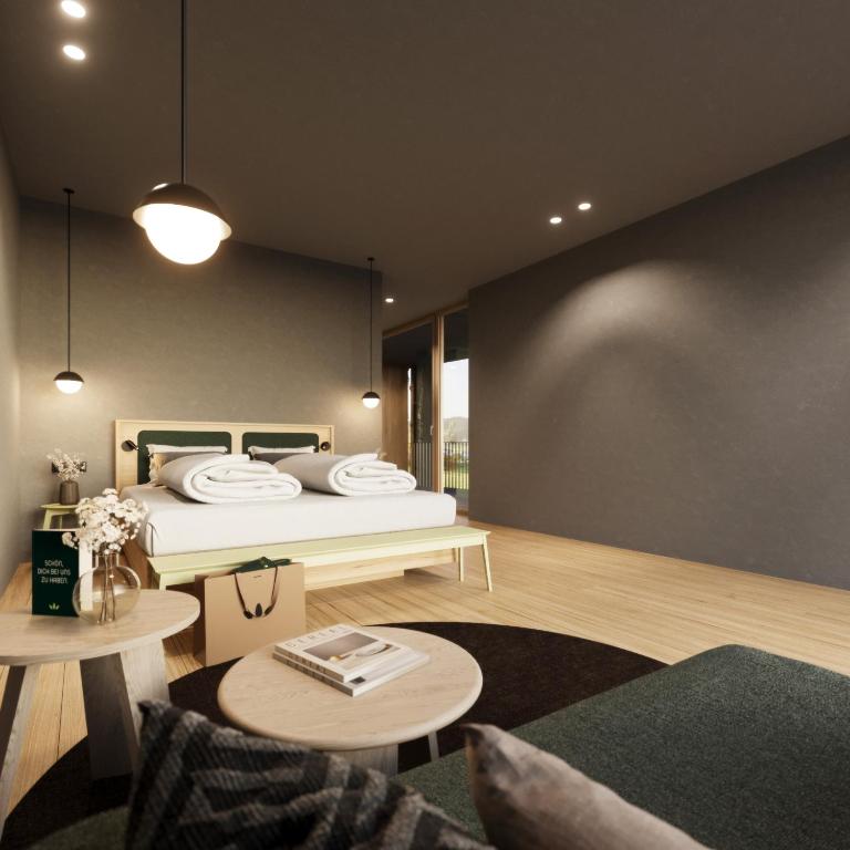 Kraftquelle FANNY im Allgäu - Zimmer mit Queensize-Bett und Balkon - 4