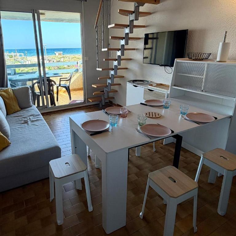 Appartement climatisé face mer avec parking, Marseillan Plage - Apartamento de 3 dormitorios y vistas al mar - 2