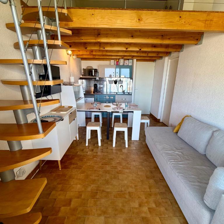 Appartement climatisé face mer avec parking, Marseillan Plage - Apartamento de 3 dormitorios y vistas al mar - 4