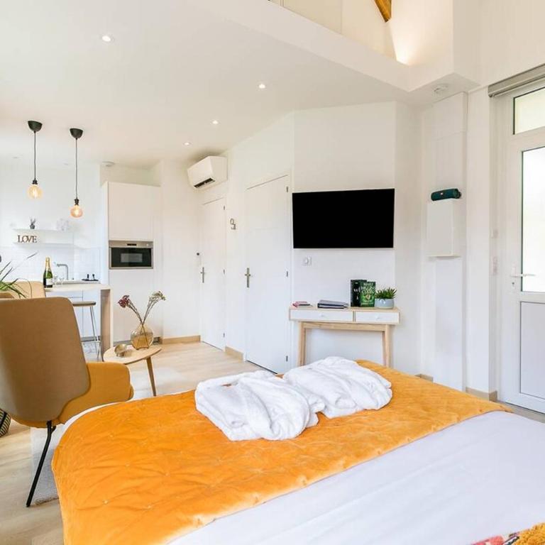 Le Relax SPA - Studio avec Baignoire Spa - 4
