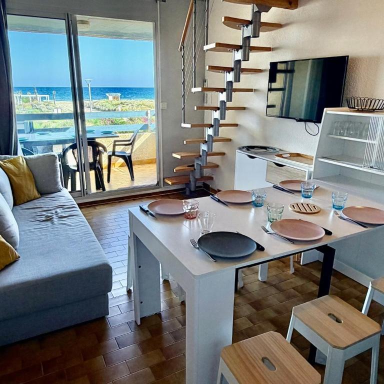 Appartement climatisé face mer avec parking, Marseillan Plage - Apartamento de 3 dormitorios y vistas al mar - 16