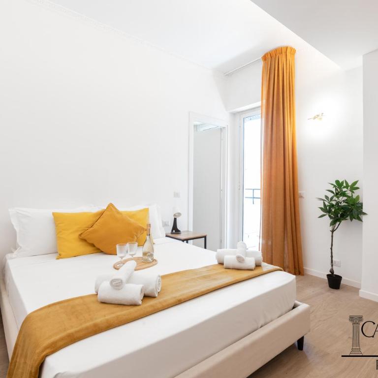 Caput Mundi Rooms - 100mt to Metro A, Terrace, A-C, 15 min to center - Camera Matrimoniale Deluxe con Balcone - 4