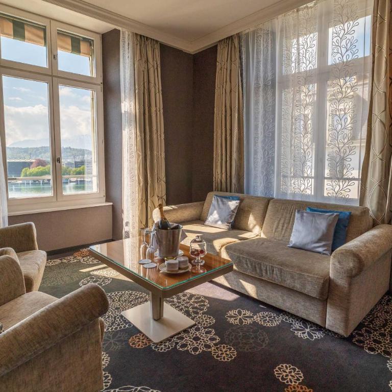 Hotel Schweizerhof Luzern - Luxuriöse Suite Luzern - 2