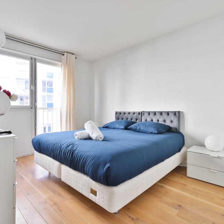 Spacious 2-Bedroom Apartment with Balcony in Paris - Appartement 2 Chambres avec Balcon - 8