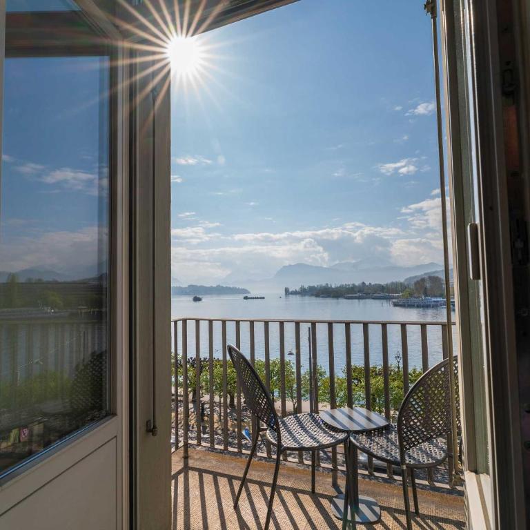 Hotel Schweizerhof Luzern - Deluxe Doppel-/Zweibettzimmer mit Seeblick - 6