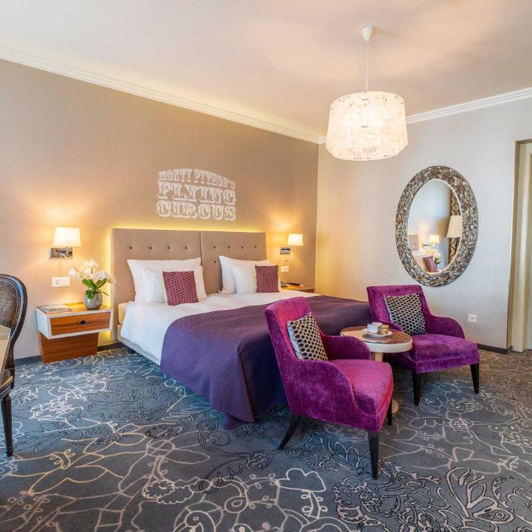 Hotel Schweizerhof Luzern - Deluxe Doppel-/Zweibettzimmer mit Stadtblick - 2